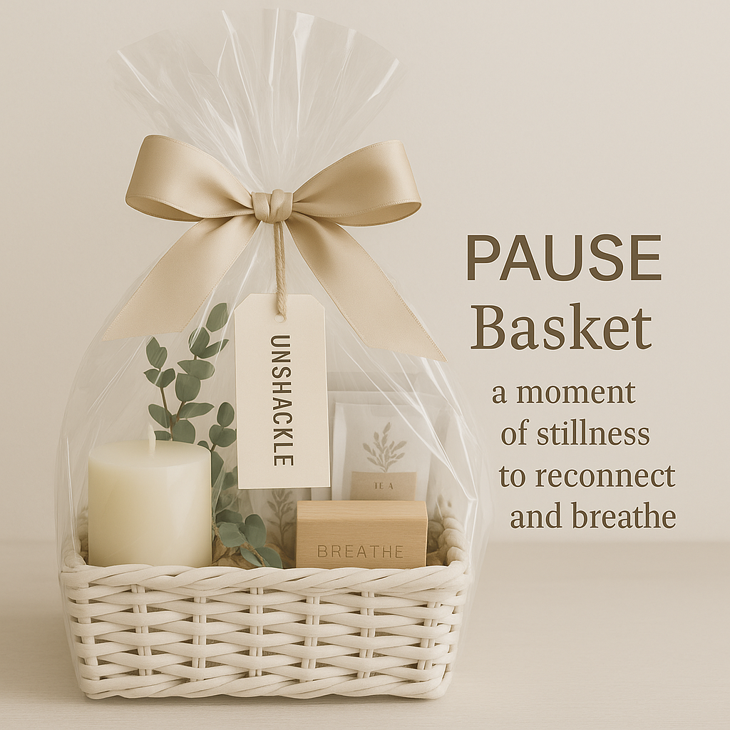 Pause - "It's okay to pause. You're allowed to rest. This moment is yours."