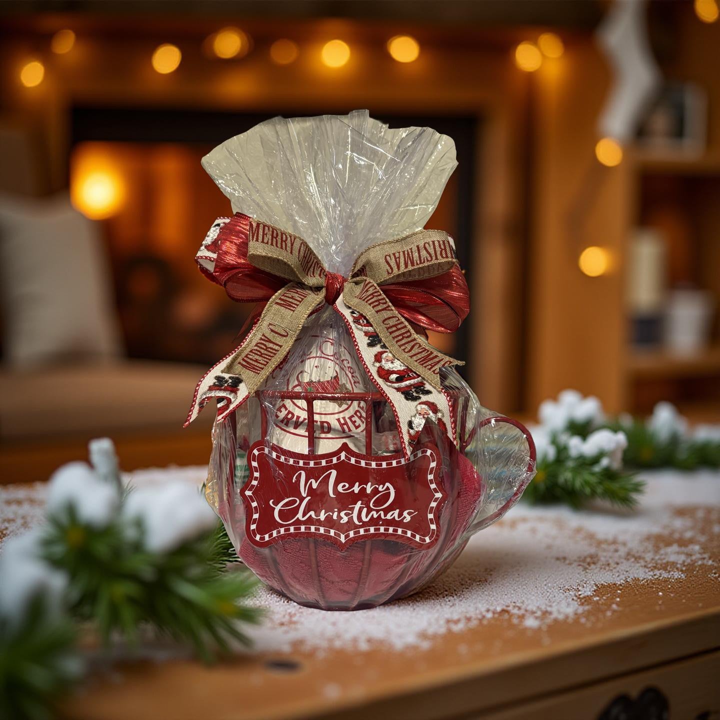 🎅 Santa’s Merry Moments Basket – ✨ Because every heart deserves a little holiday magic.