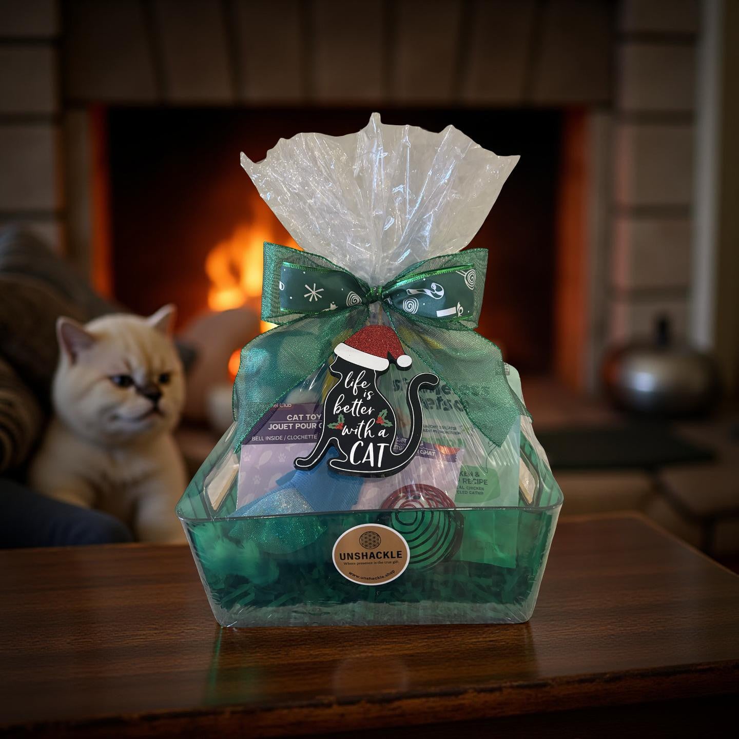 Whisker Wonderland - Because a cozy Christmas is always better with a cat 🐾✨