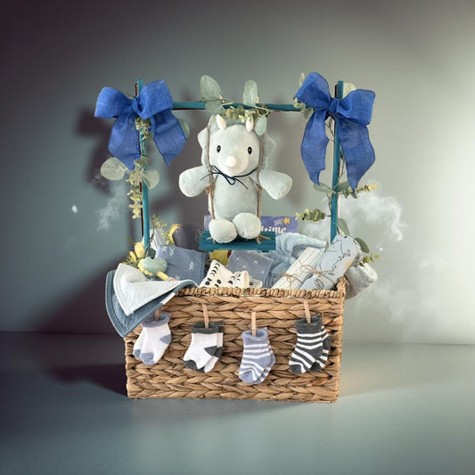 Bundle of Joy – Baby Boy Edition - THESE BASKETS ARE CUSTOM