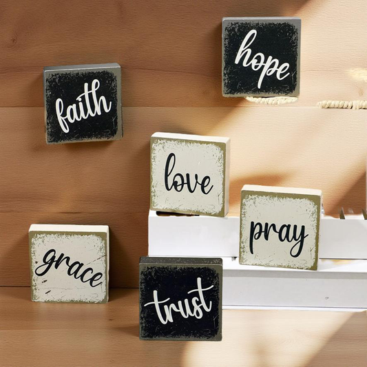 Mini Faith Blocks – A Touch of Inspiration for Every Space