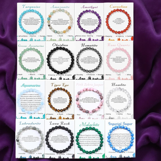 Healing Stone Energy Bracelet – Choose Your Intention