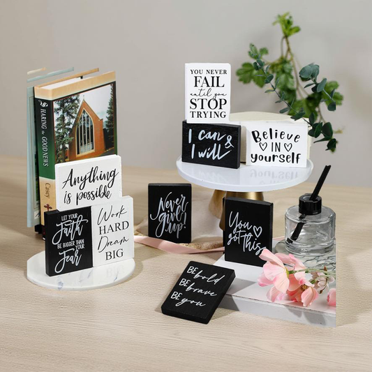 Mini Affirmation Blocks – Inspiration in Every Corner