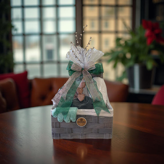 💆‍♀️ Silent Night Spa – Let peace pour in — serenity wrapped in shimmer.