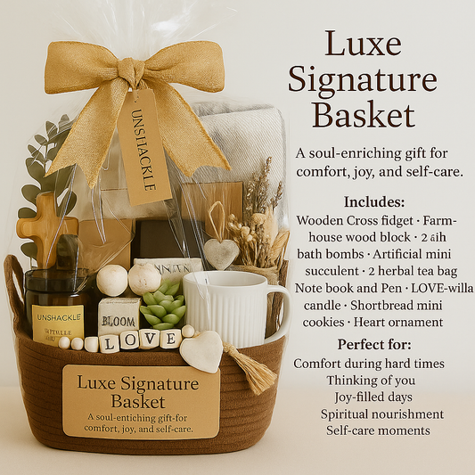 Luxe Signature Basket - UNSHACKLE